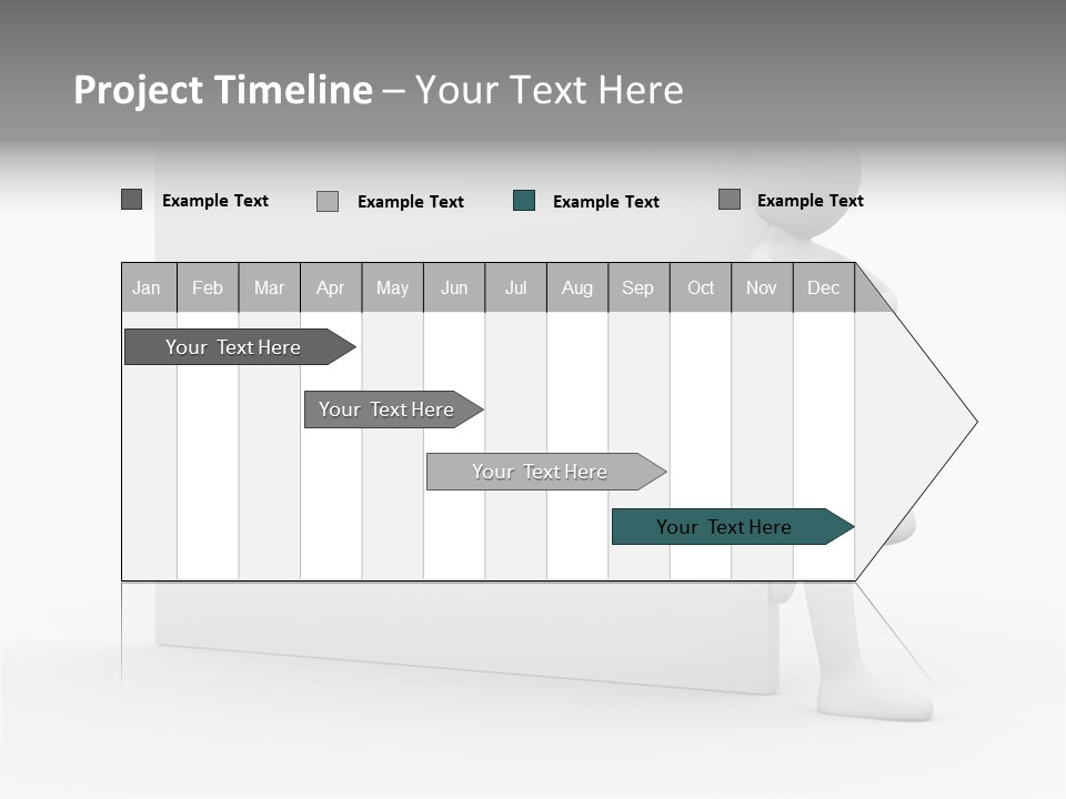Successful Blank Character PowerPoint Template