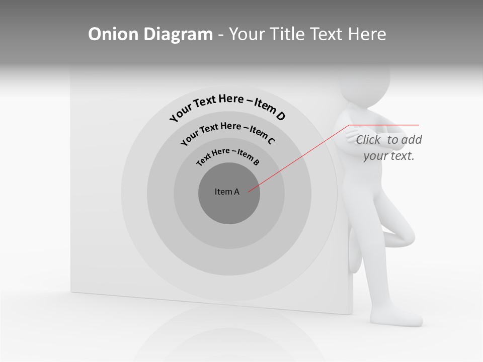 Successful Blank Character PowerPoint Template