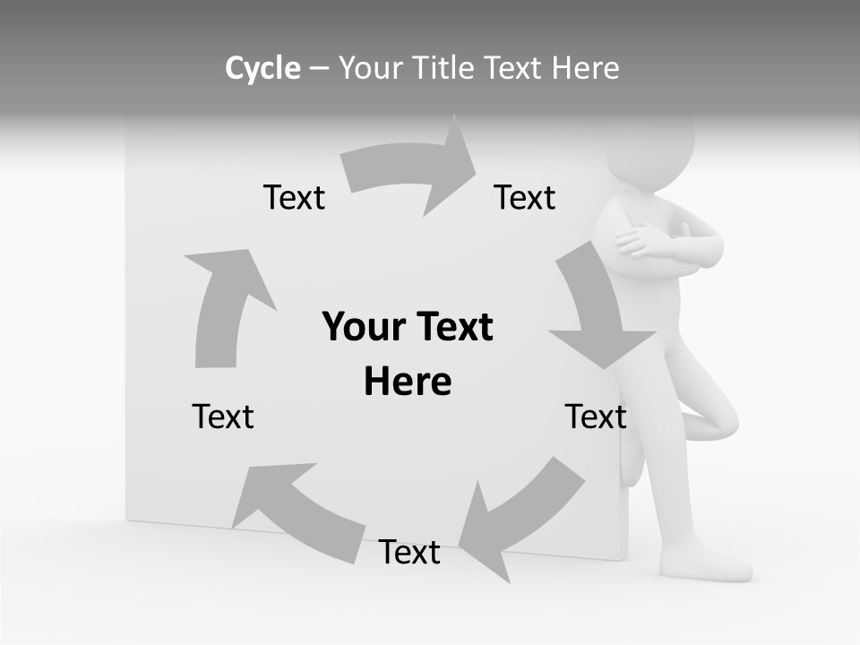 Successful Blank Character PowerPoint Template