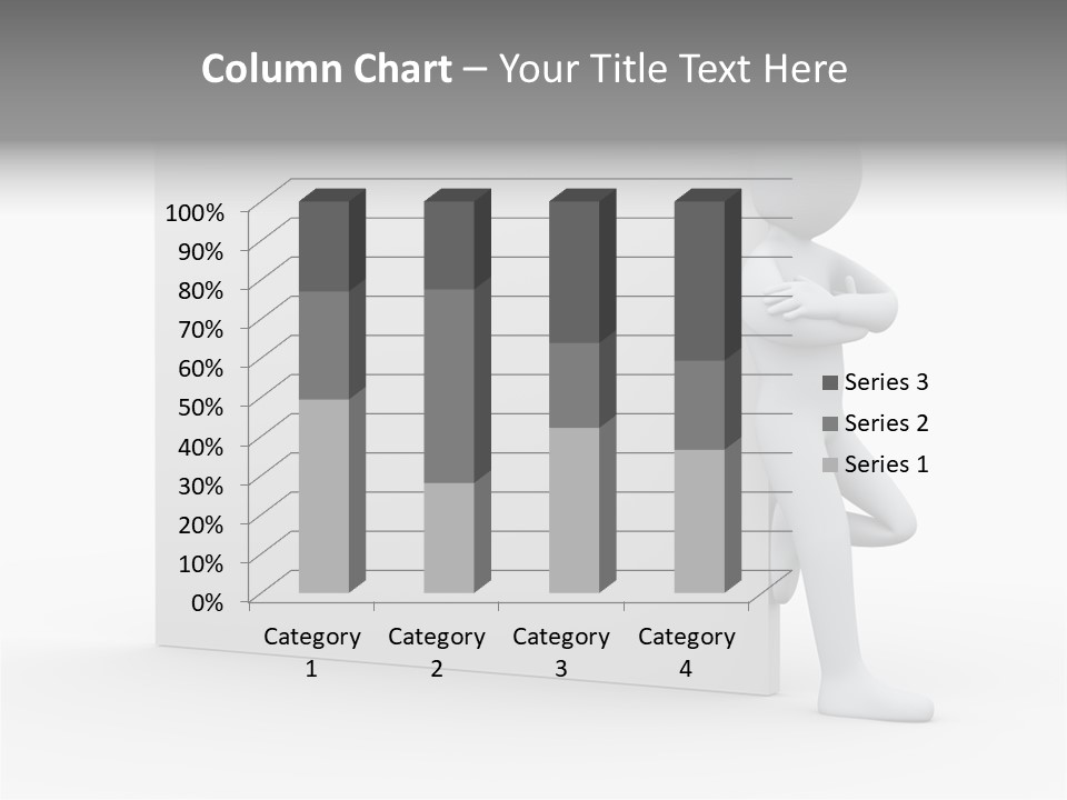 Successful Blank Character PowerPoint Template