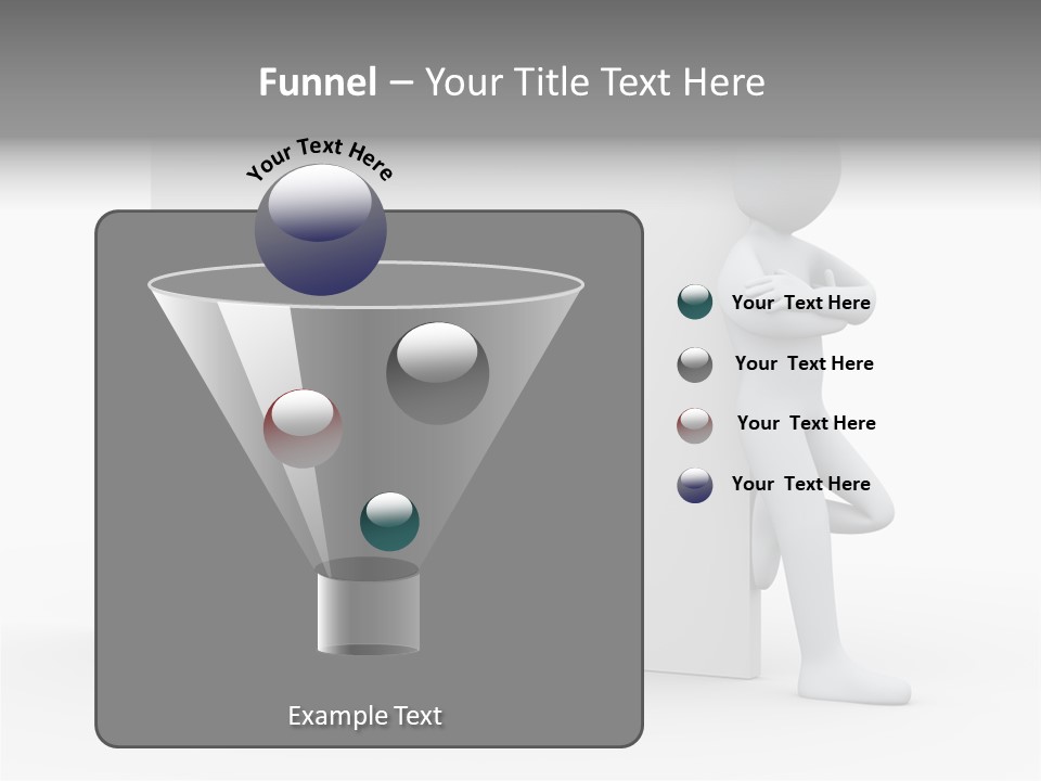 Successful Blank Character PowerPoint Template