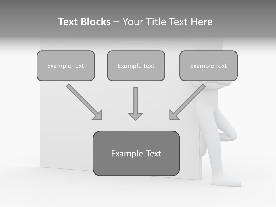 Successful Blank Character PowerPoint Template