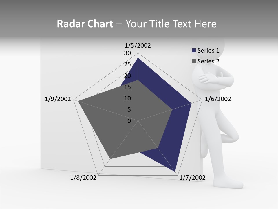 Successful Blank Character PowerPoint Template