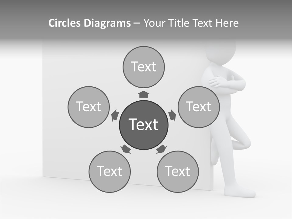 Successful Blank Character PowerPoint Template