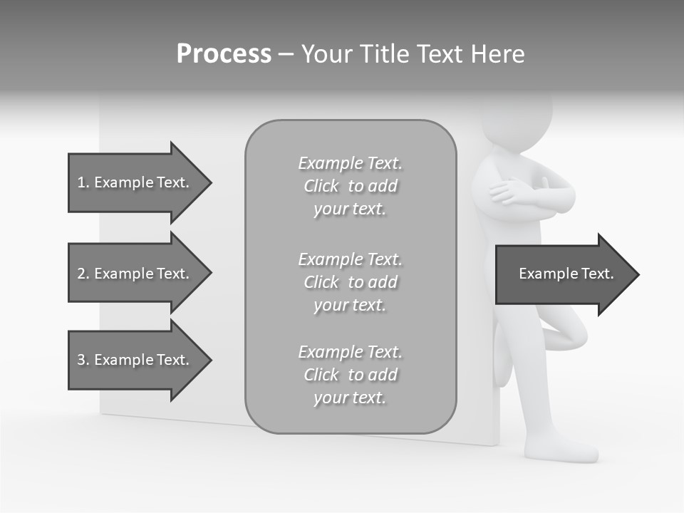 Successful Blank Character PowerPoint Template