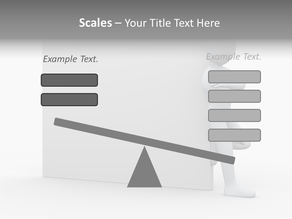 Successful Blank Character PowerPoint Template