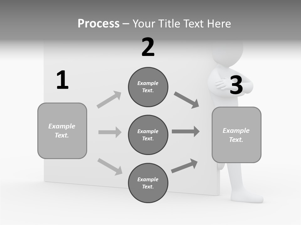 Successful Blank Character PowerPoint Template