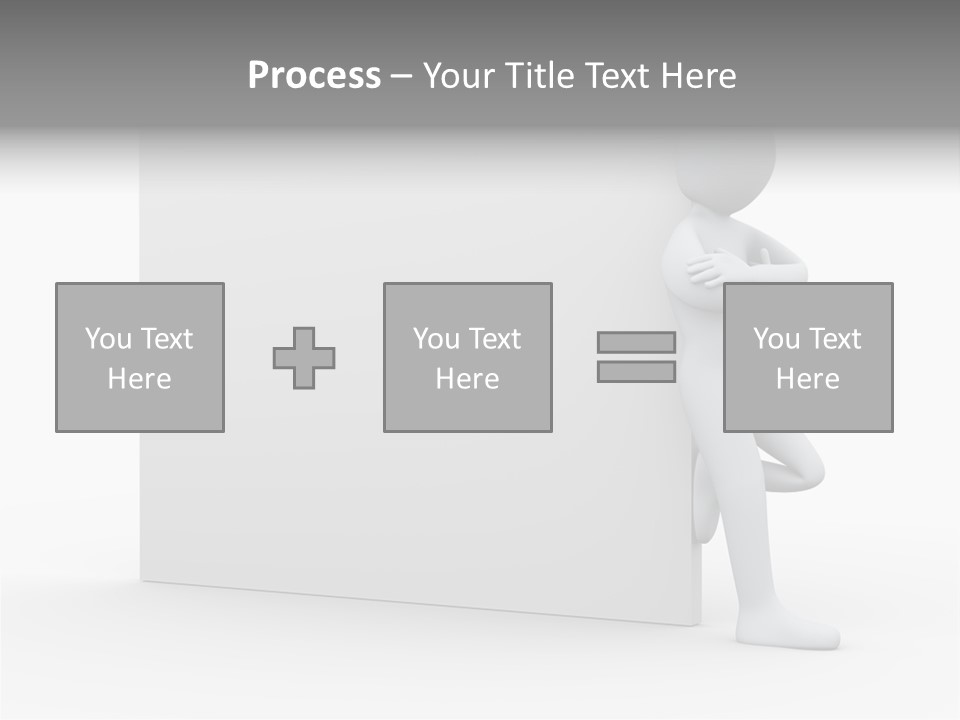 Successful Blank Character PowerPoint Template