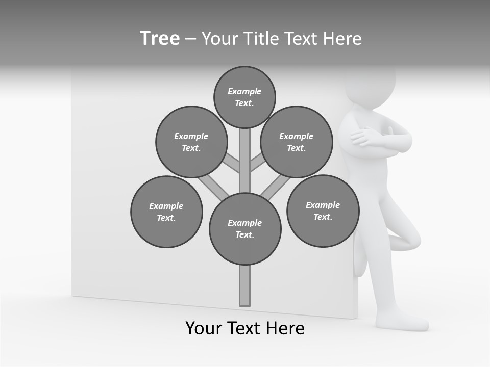 Successful Blank Character PowerPoint Template