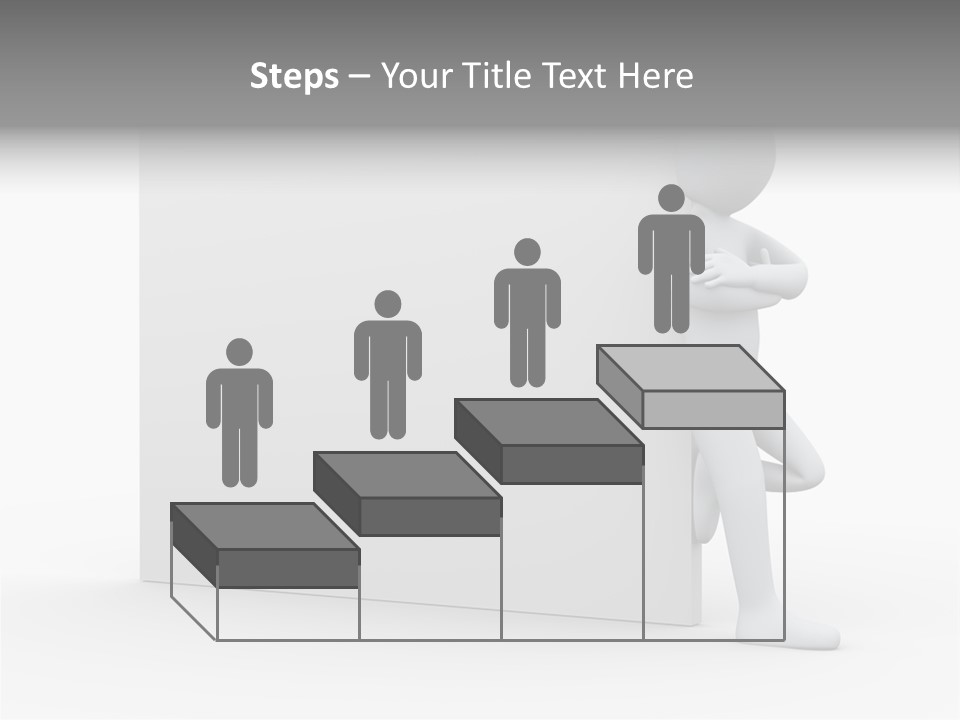 Successful Blank Character PowerPoint Template