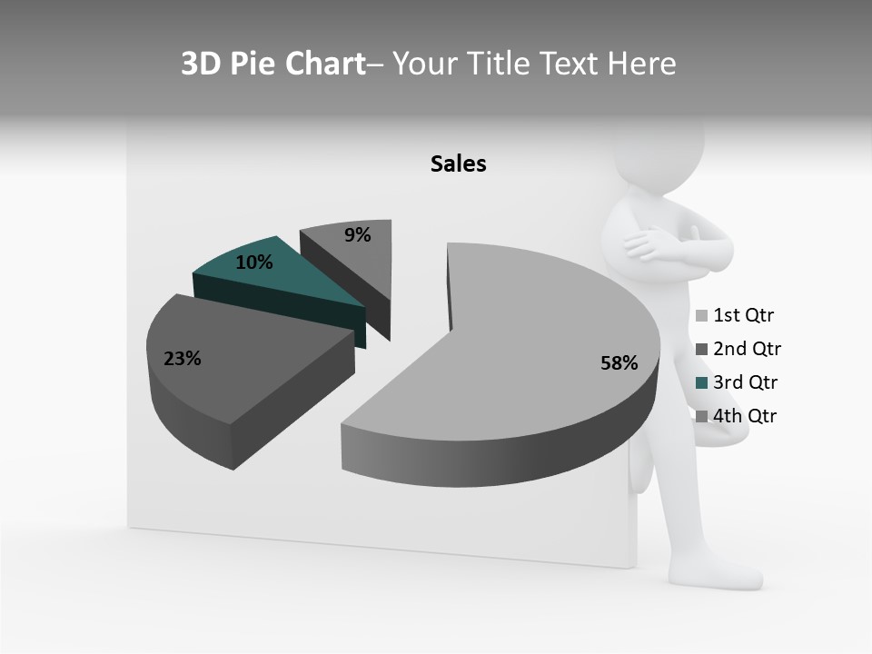 Successful Blank Character PowerPoint Template
