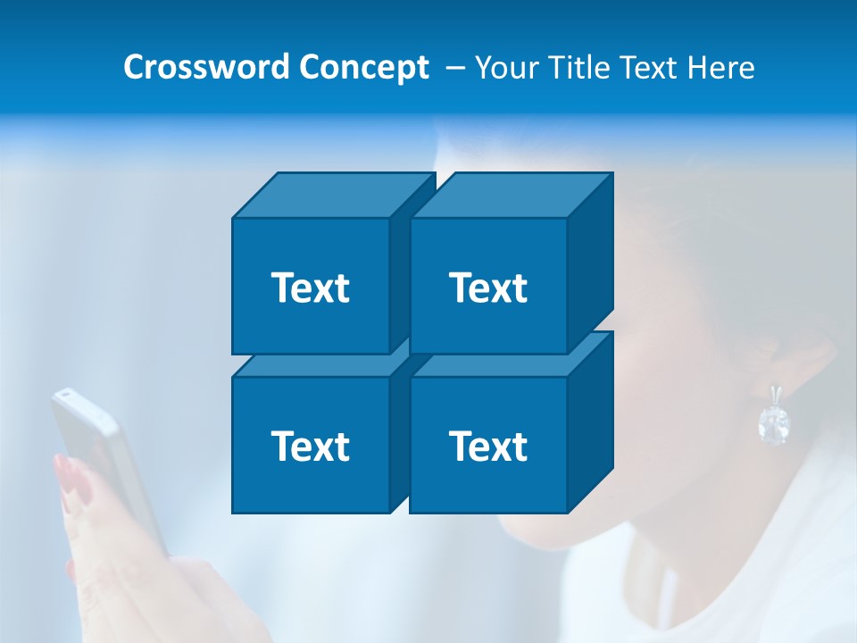 Young Communication Caucasian PowerPoint Template