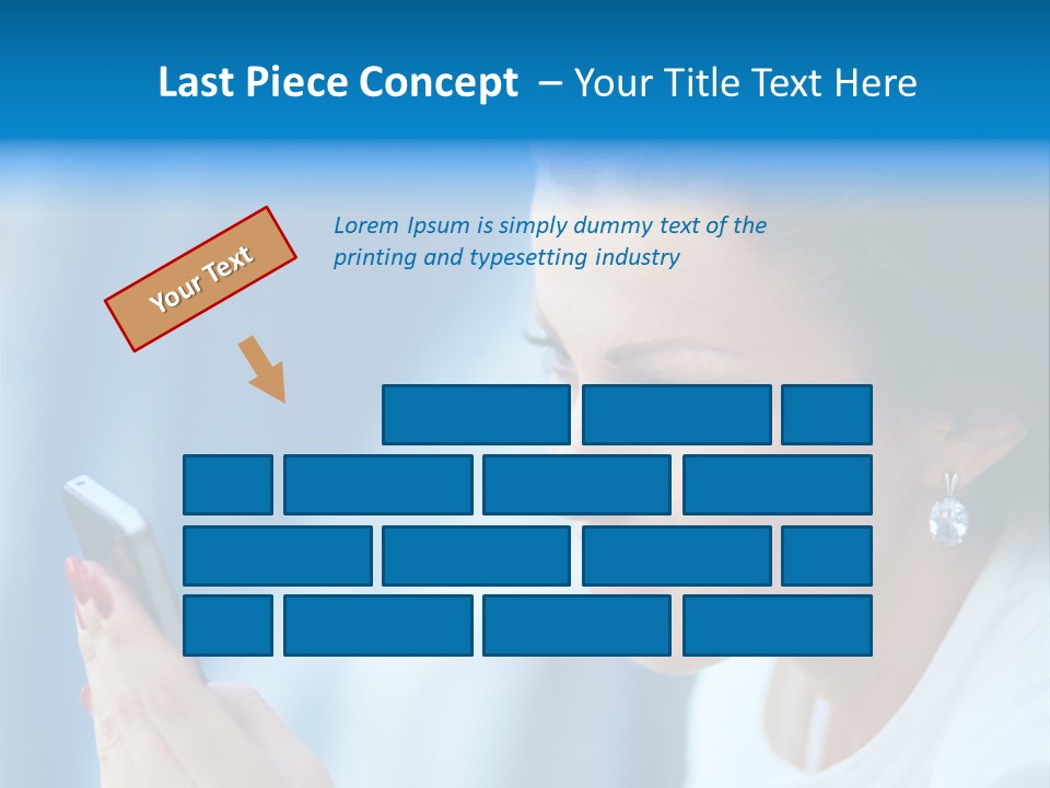 Young Communication Caucasian PowerPoint Template