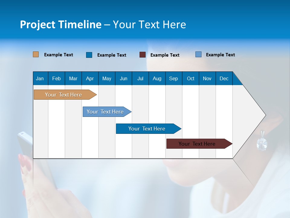 Young Communication Caucasian PowerPoint Template