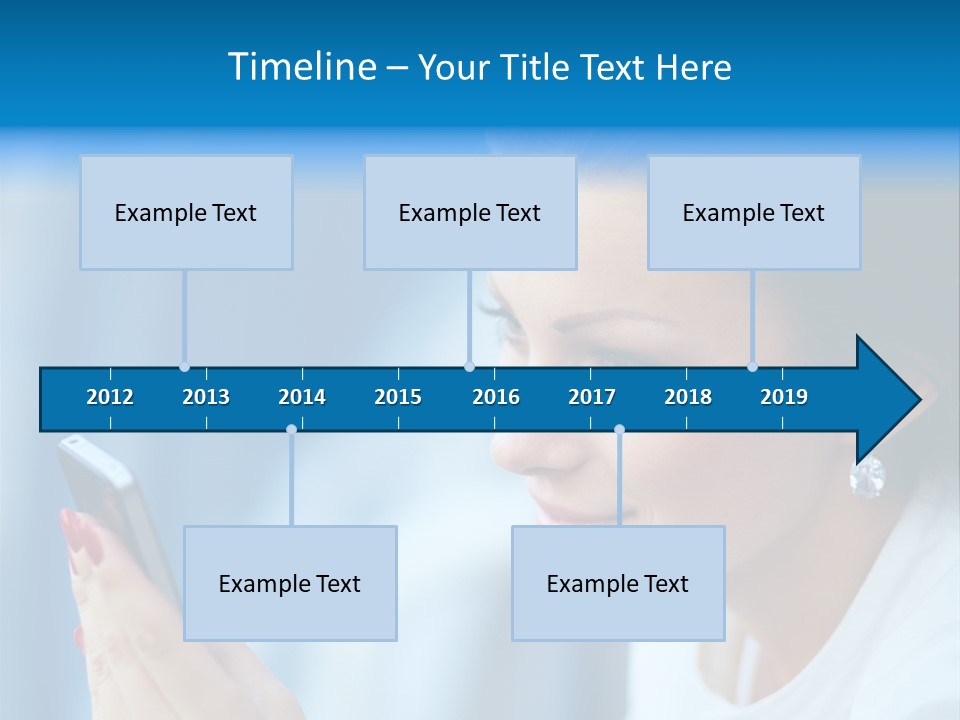 Young Communication Caucasian PowerPoint Template