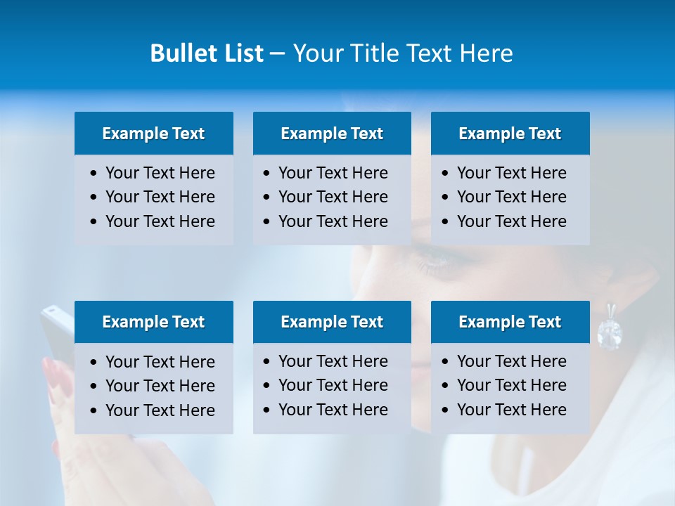 Young Communication Caucasian PowerPoint Template