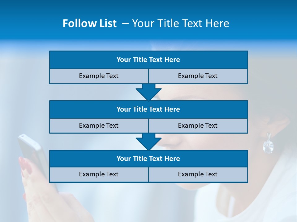 Young Communication Caucasian PowerPoint Template