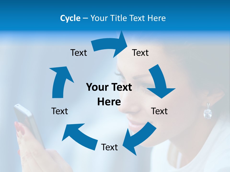 Young Communication Caucasian PowerPoint Template