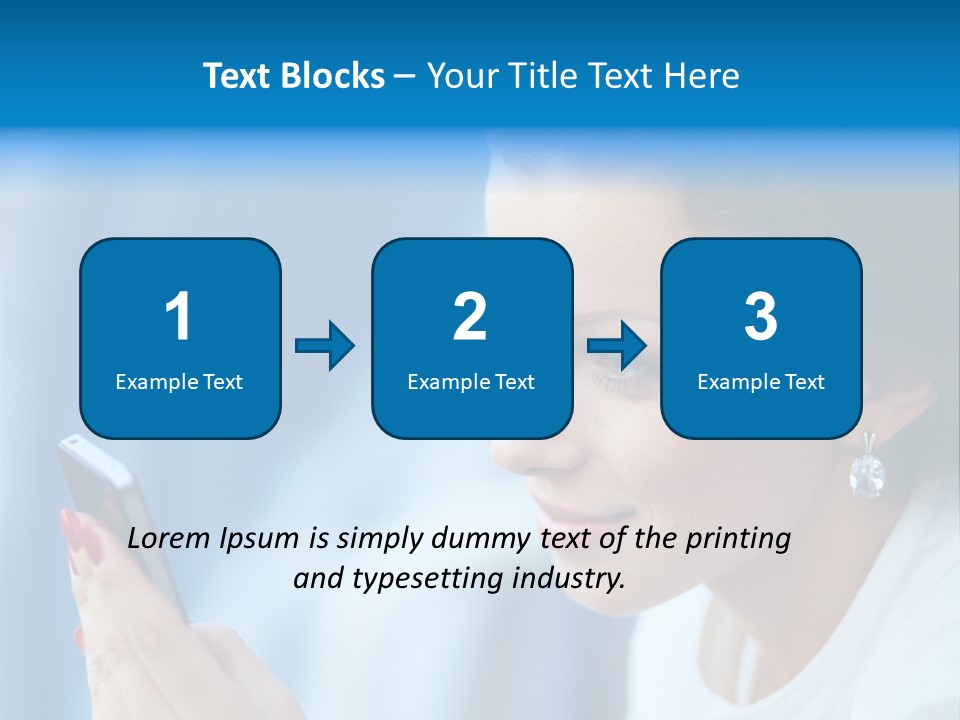 Young Communication Caucasian PowerPoint Template