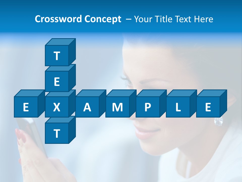 Young Communication Caucasian PowerPoint Template