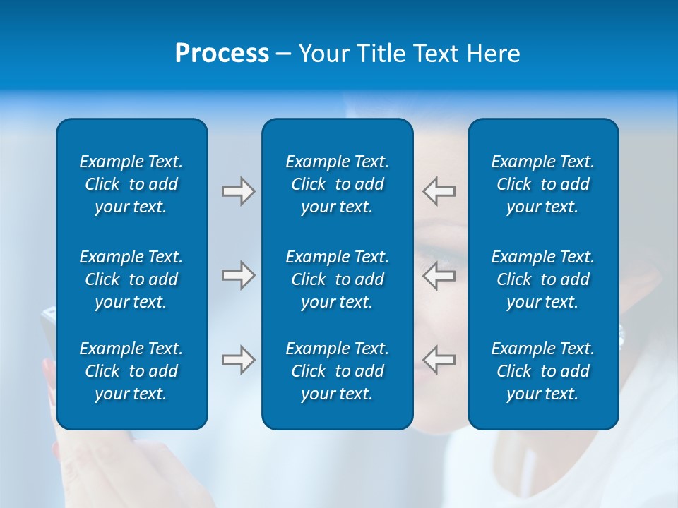 Young Communication Caucasian PowerPoint Template