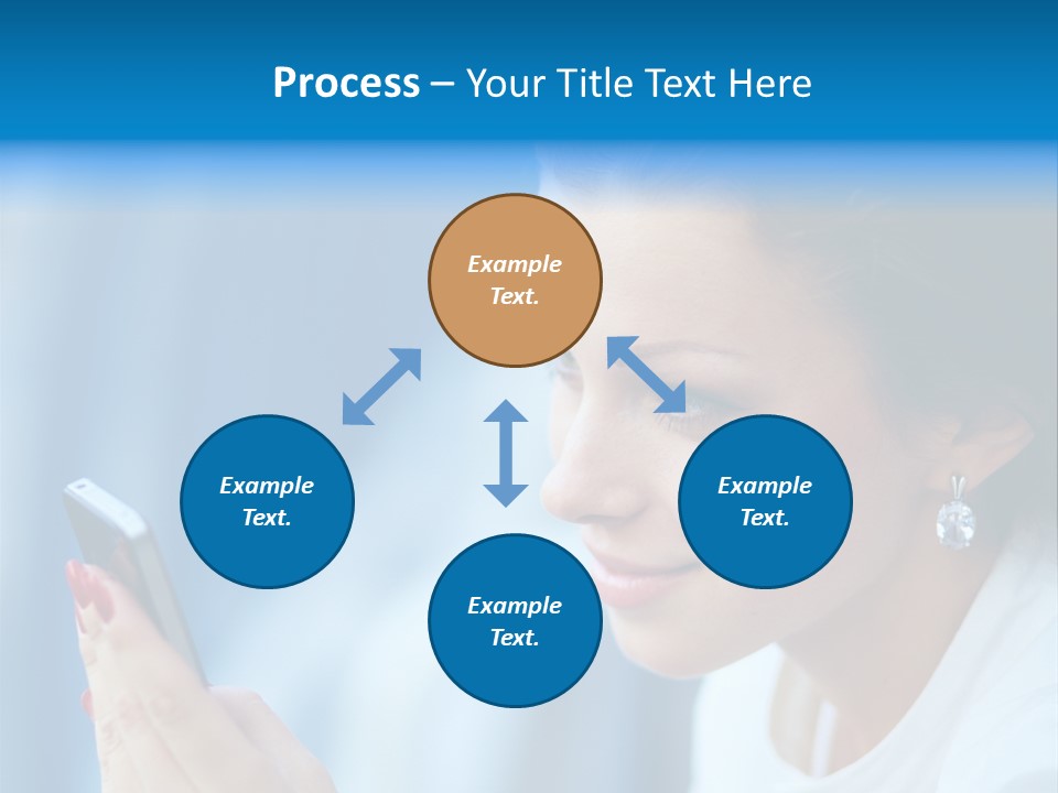 Young Communication Caucasian PowerPoint Template