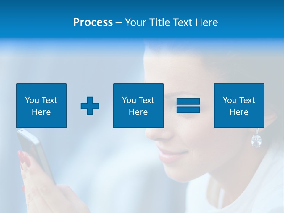 Young Communication Caucasian PowerPoint Template