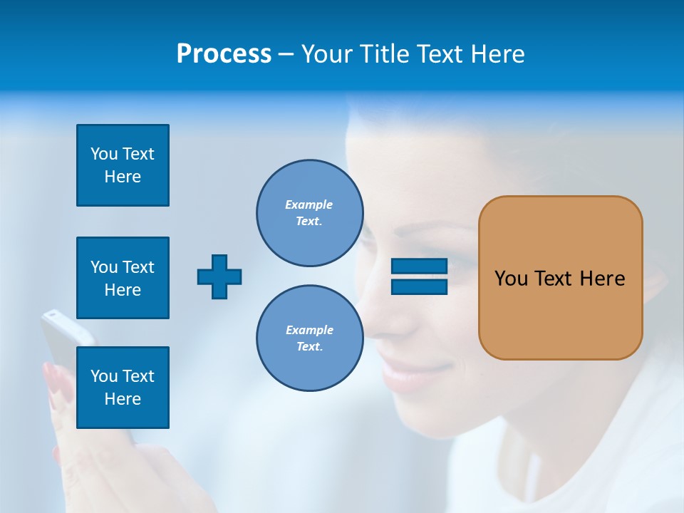 Young Communication Caucasian PowerPoint Template