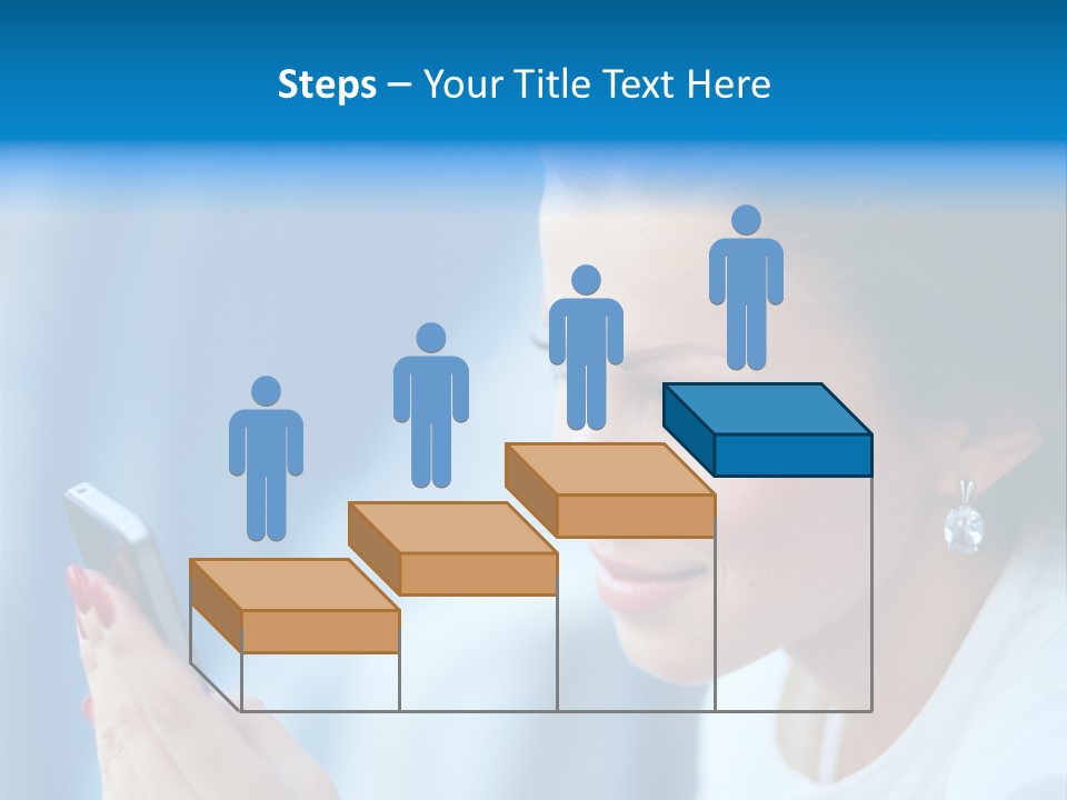 Young Communication Caucasian PowerPoint Template