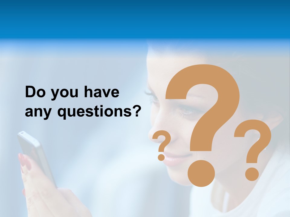 Young Communication Caucasian PowerPoint Template