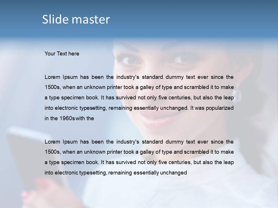 Innovation Apple Pointing PowerPoint Template