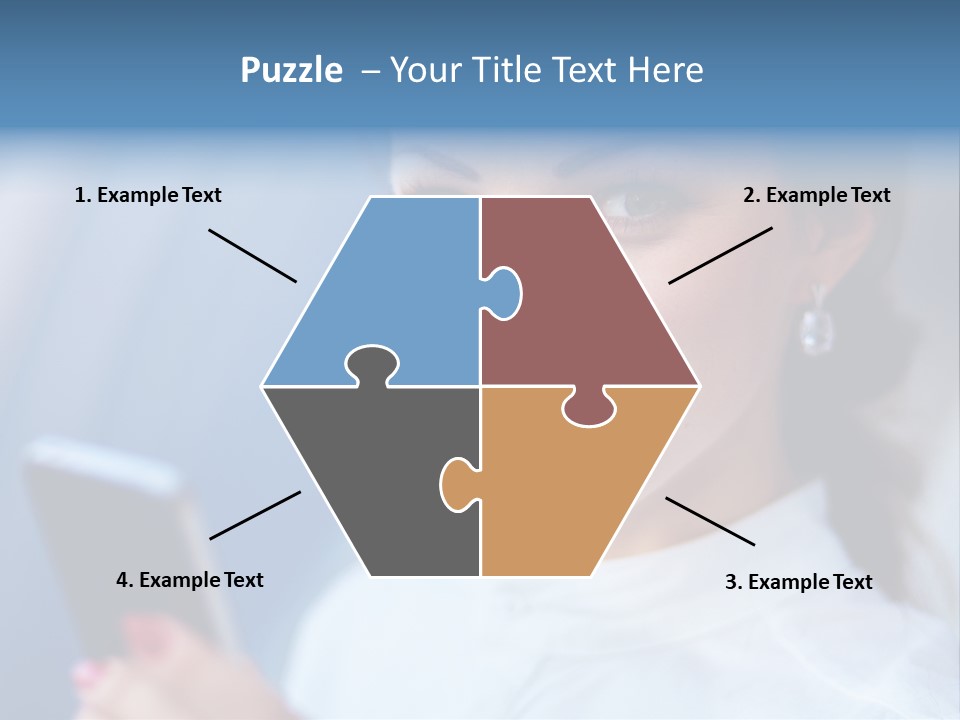 Innovation Apple Pointing PowerPoint Template