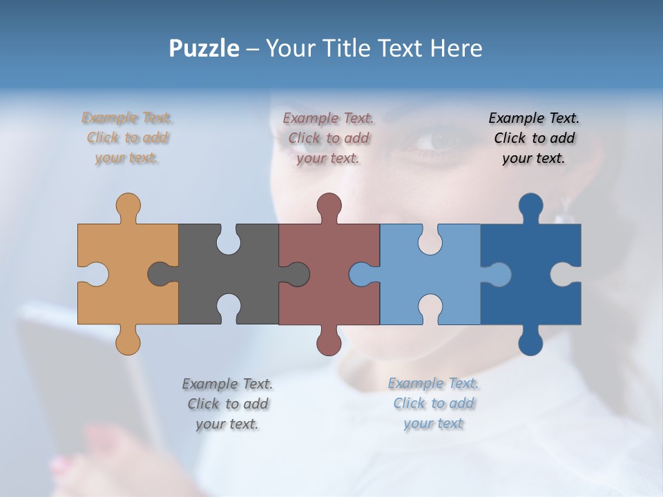 Innovation Apple Pointing PowerPoint Template