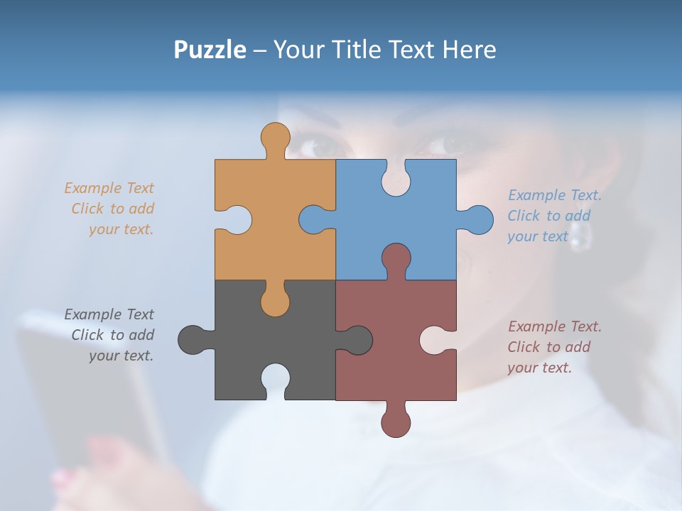 Innovation Apple Pointing PowerPoint Template