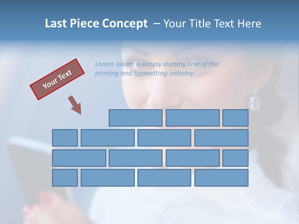 Innovation Apple Pointing PowerPoint Template