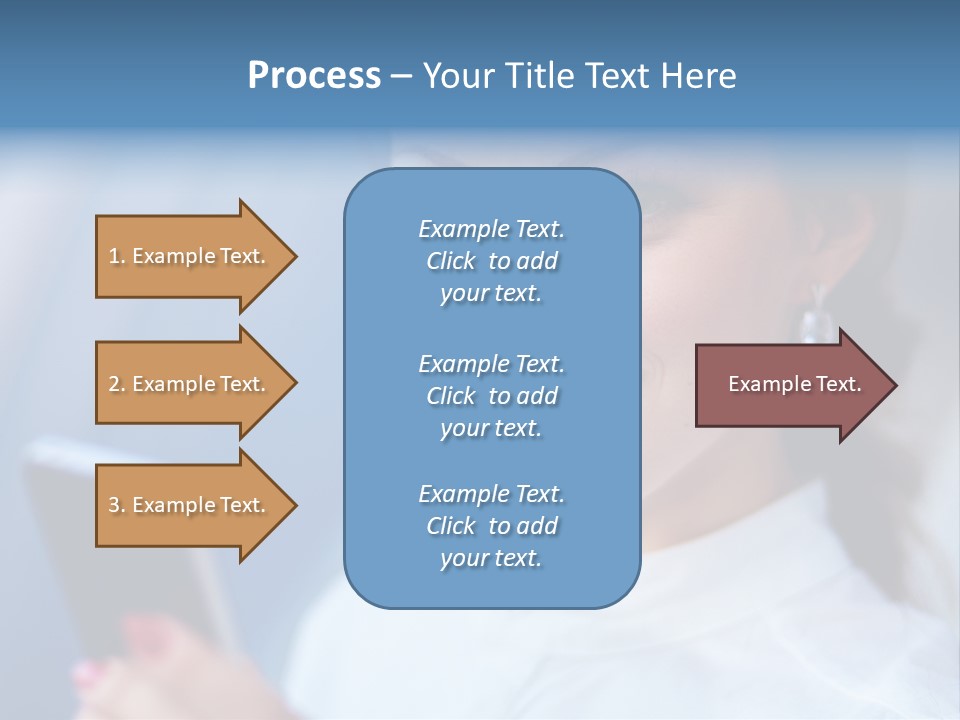 Innovation Apple Pointing PowerPoint Template