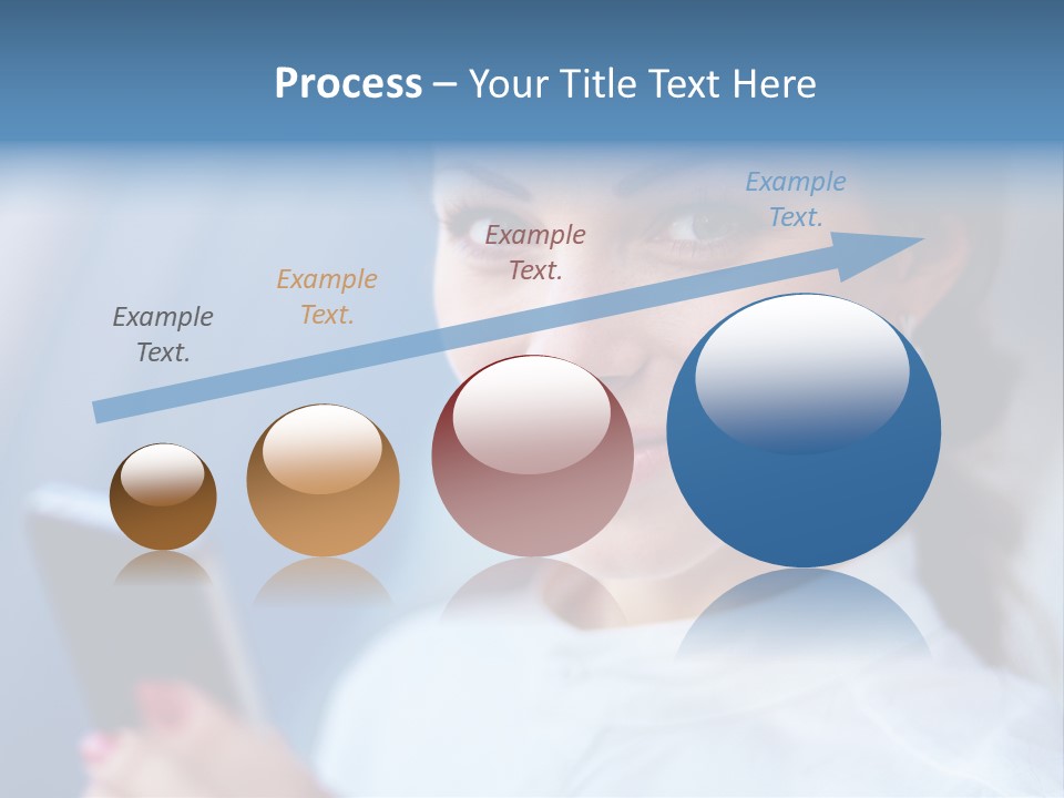 Innovation Apple Pointing PowerPoint Template