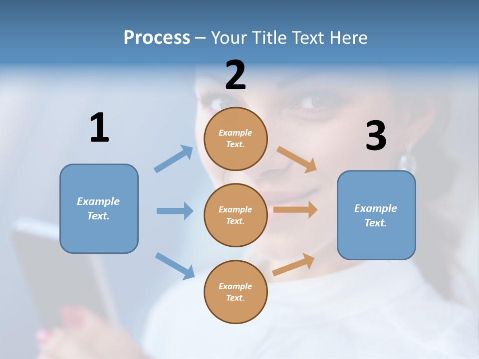 Innovation Apple Pointing PowerPoint Template