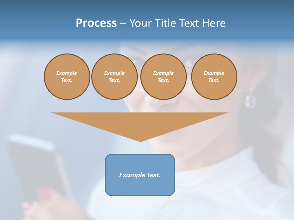 Innovation Apple Pointing PowerPoint Template