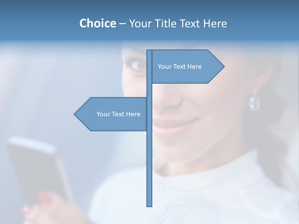 Innovation Apple Pointing PowerPoint Template