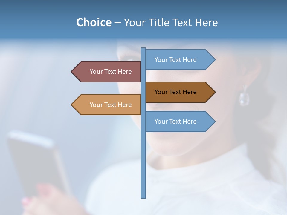 Innovation Apple Pointing PowerPoint Template