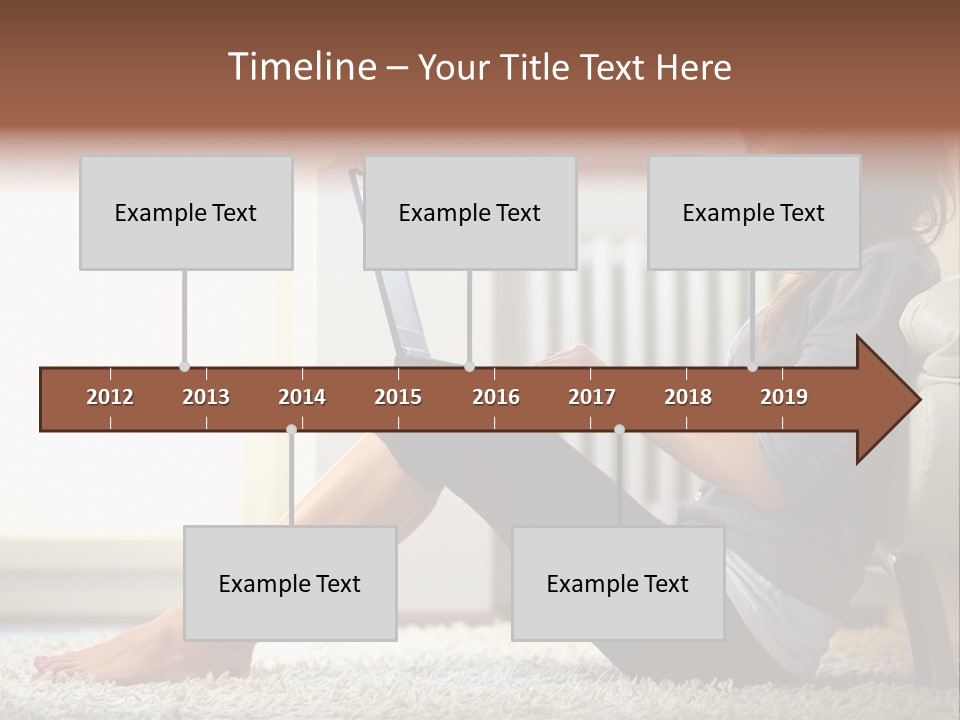 Communication Space Light PowerPoint Template