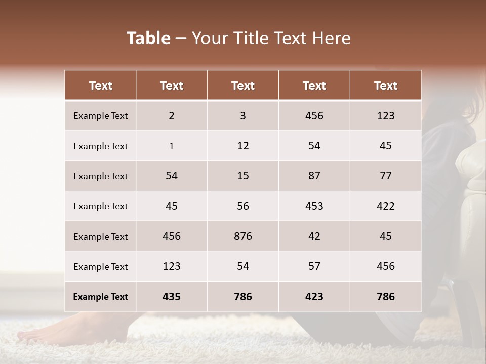 Communication Space Light PowerPoint Template