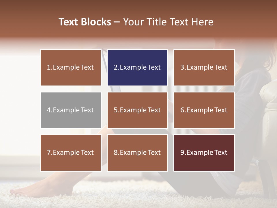 Communication Space Light PowerPoint Template