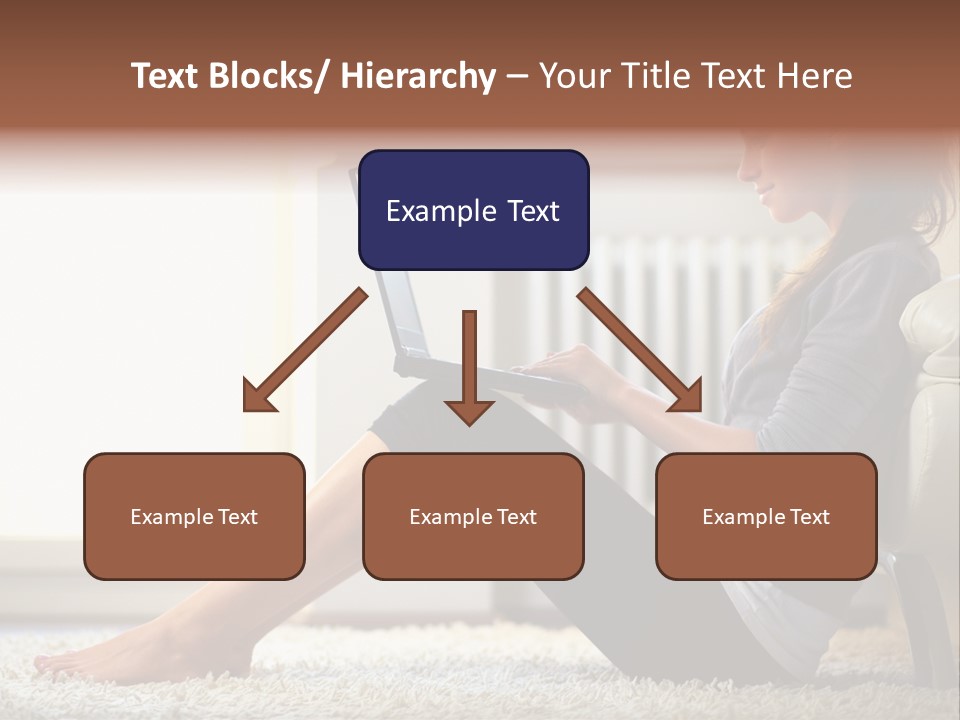 Communication Space Light PowerPoint Template
