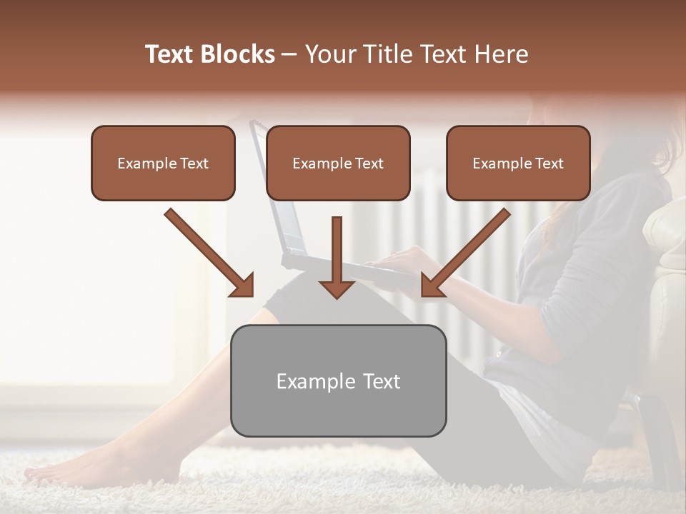 Communication Space Light PowerPoint Template