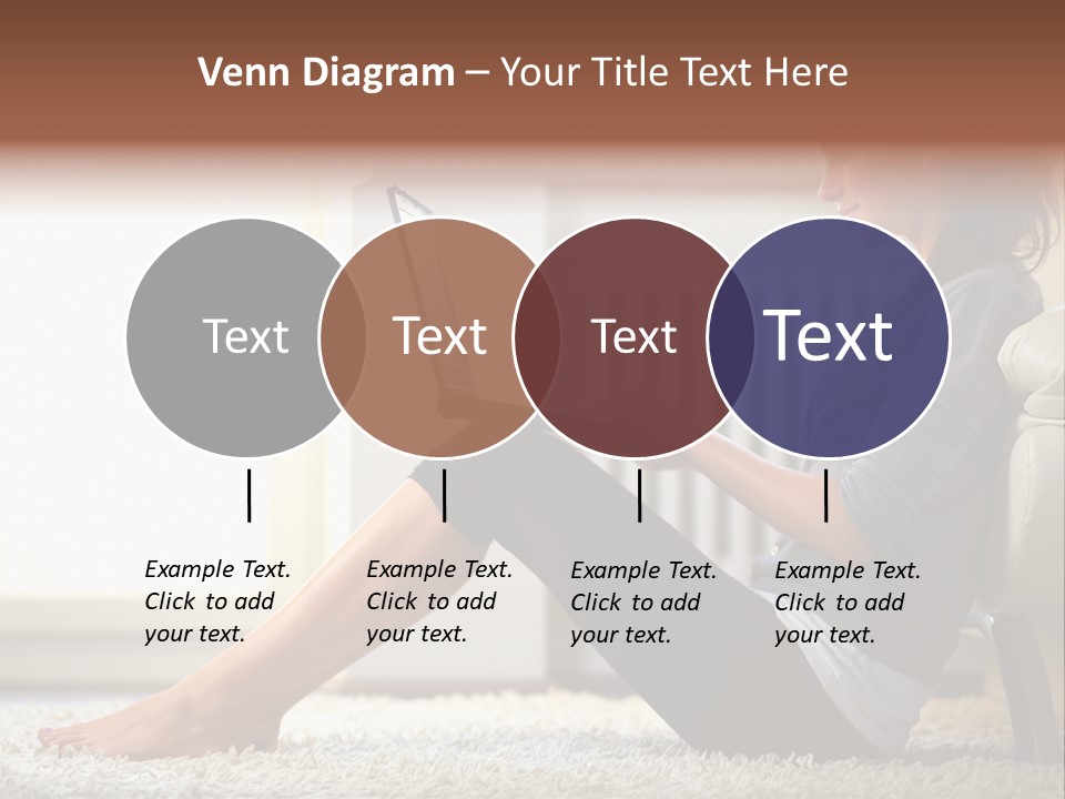 Communication Space Light PowerPoint Template