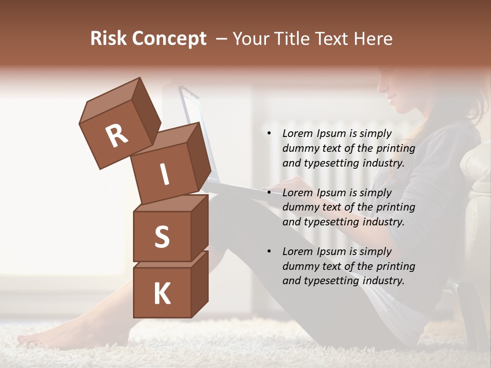 Communication Space Light PowerPoint Template