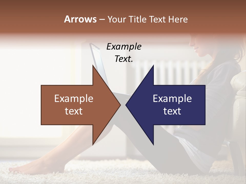 Communication Space Light PowerPoint Template