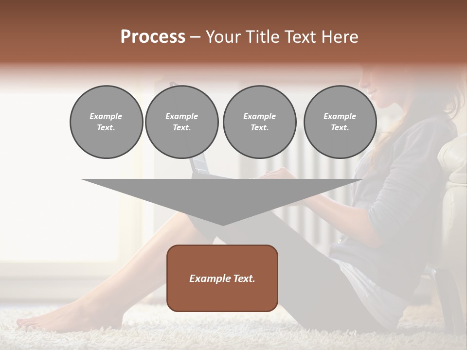 Communication Space Light PowerPoint Template
